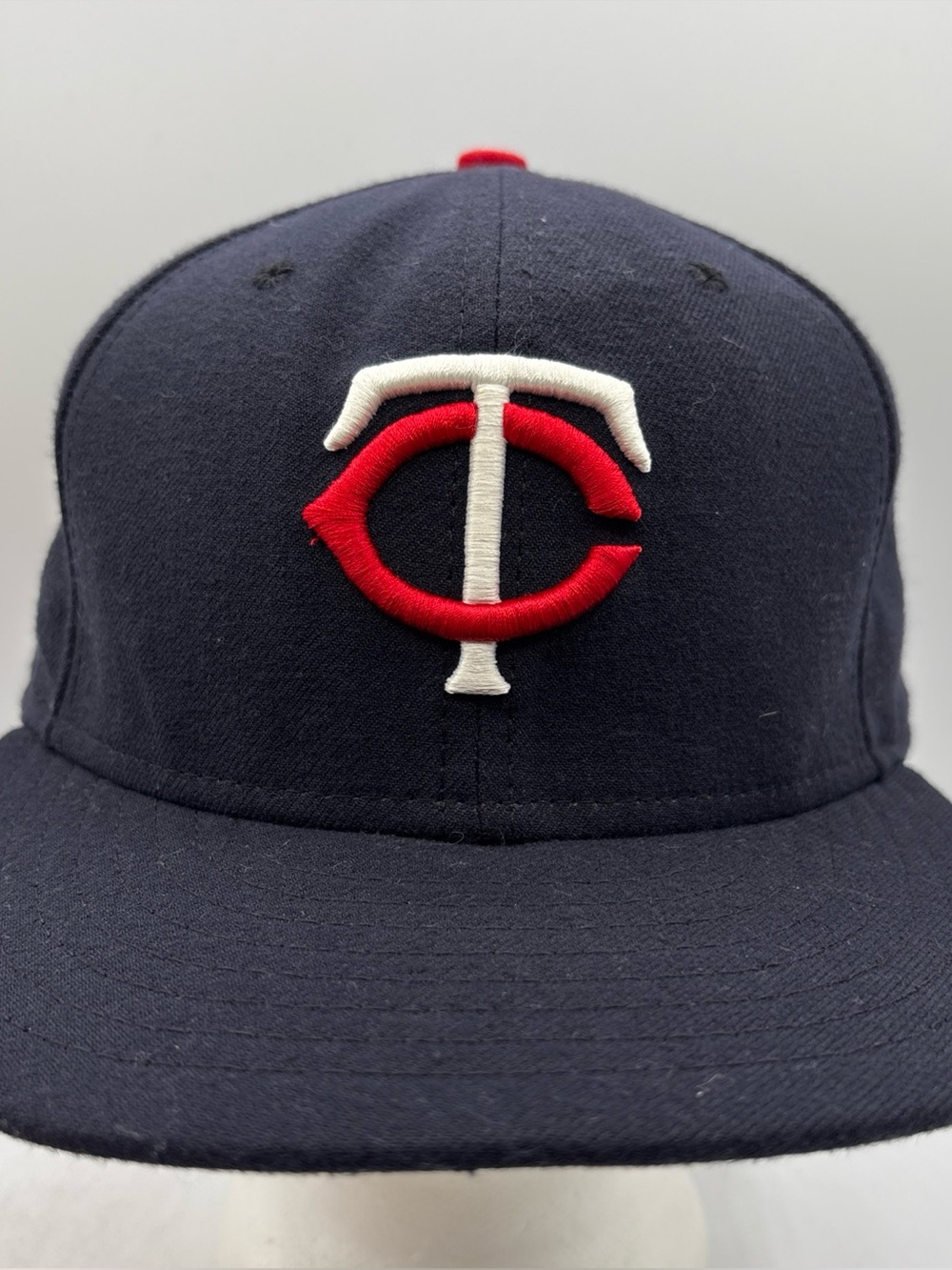 Minnesota Twins New Era 59Fifty Authentic Collection Fitted Hat 7 3/8 MLB Navy